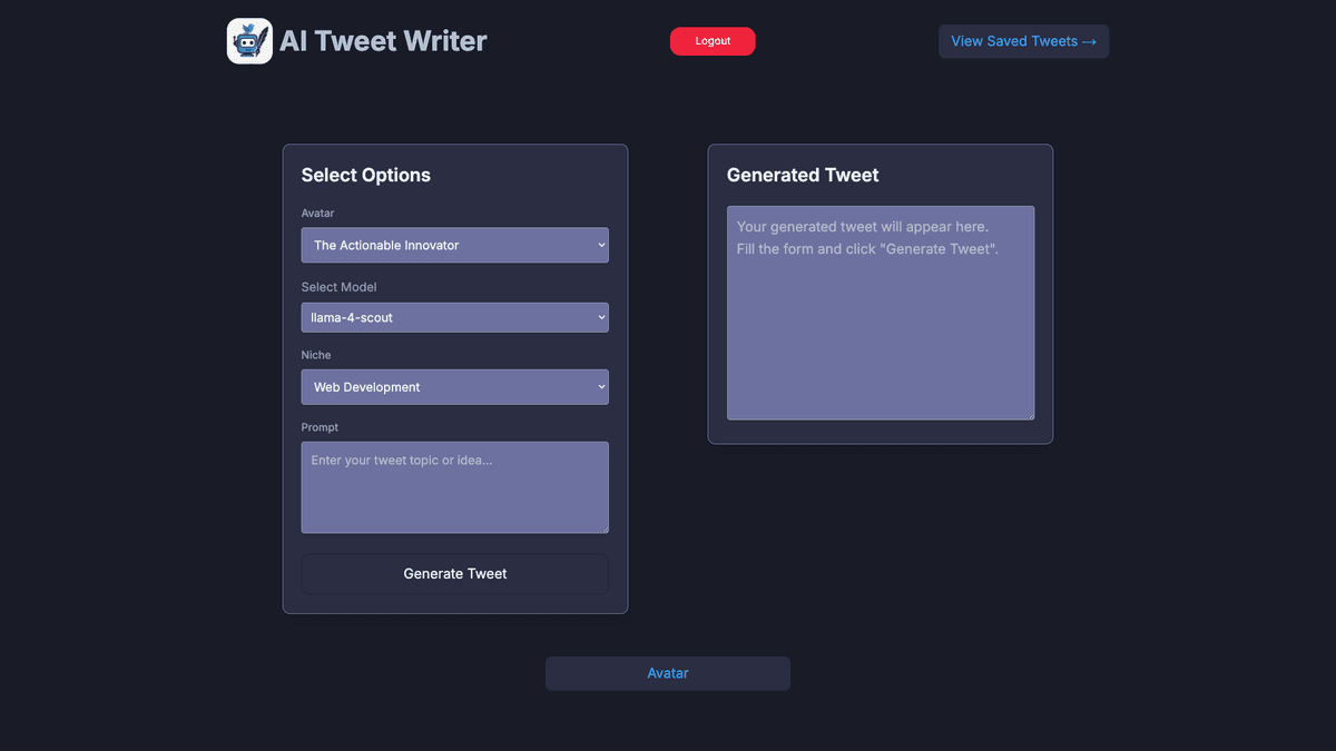 Ai Tweet Writer