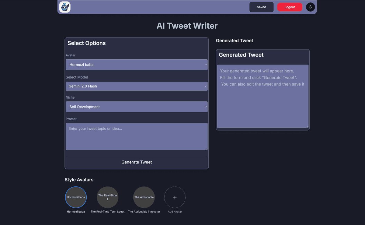 Ai Tweet Writer